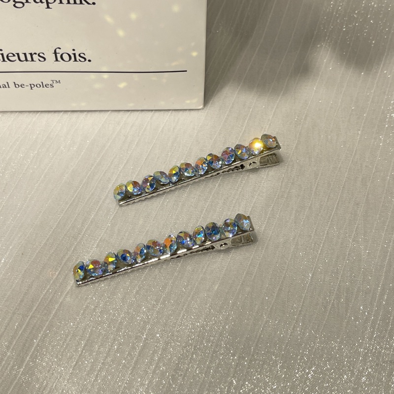 【小魏总珠宝】炫彩鸭夹-6cm（一对）