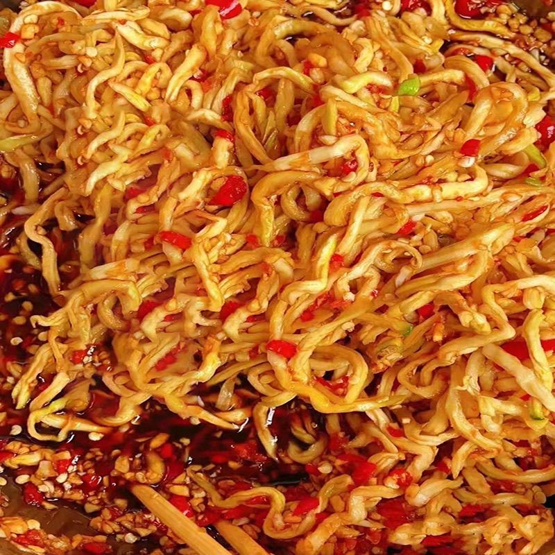 广西木瓜丝干罐装香辣特辣爽口菜 玉林木瓜丁条下饭菜开胃菜袋装