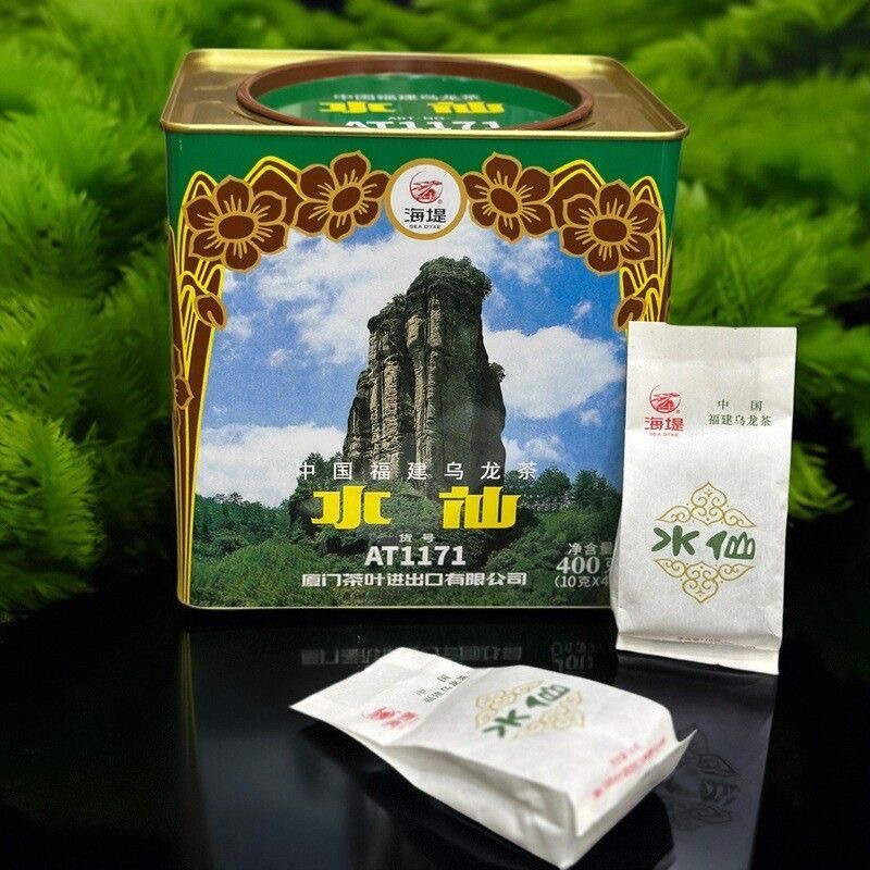 中秋送礼海堤茶叶AT1171武夷水仙口粮茶400克乌龙茶武夷岩茶浓香