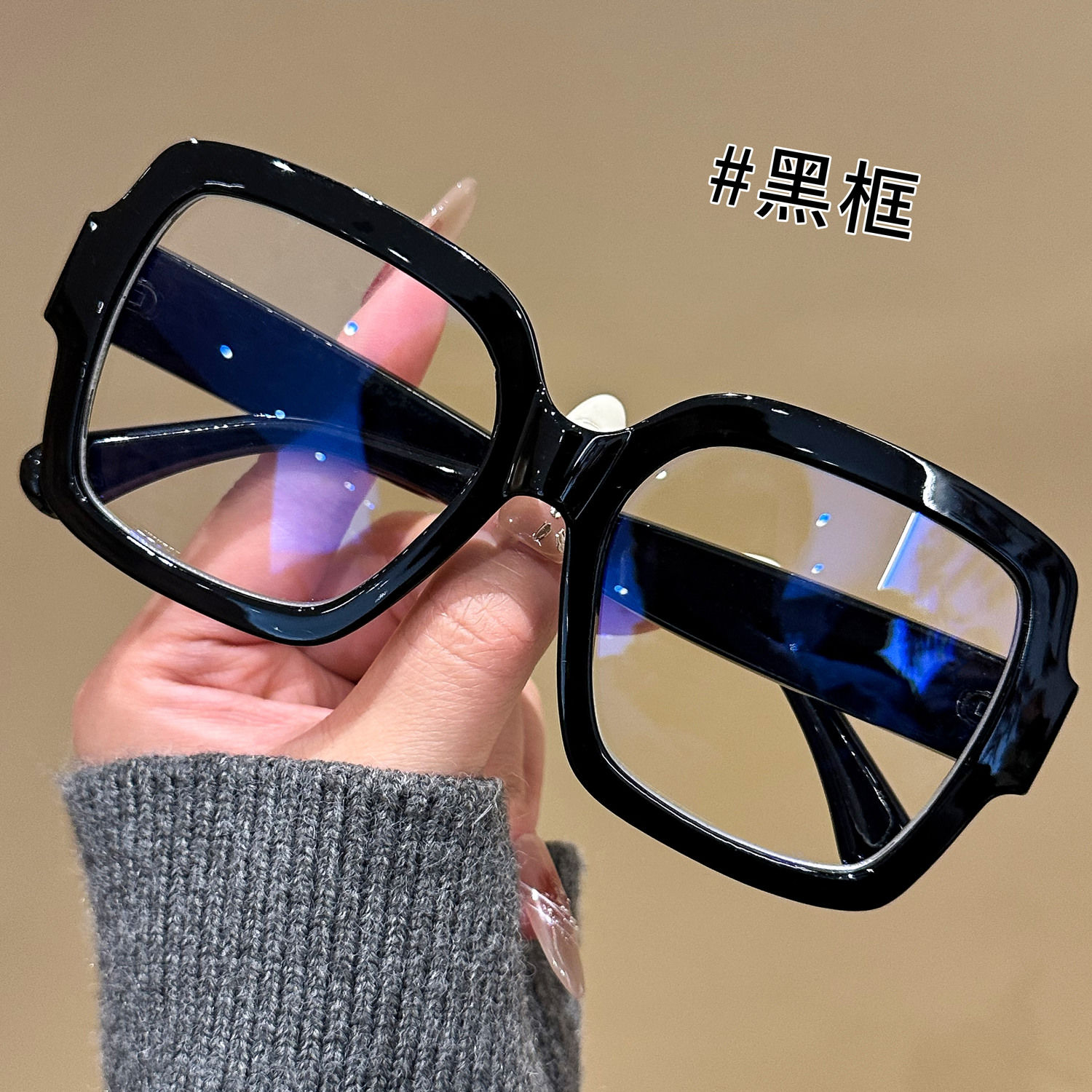 高档老花眼镜女男新款复古高级简约防蓝光眼镜防辐射看远看近变焦
