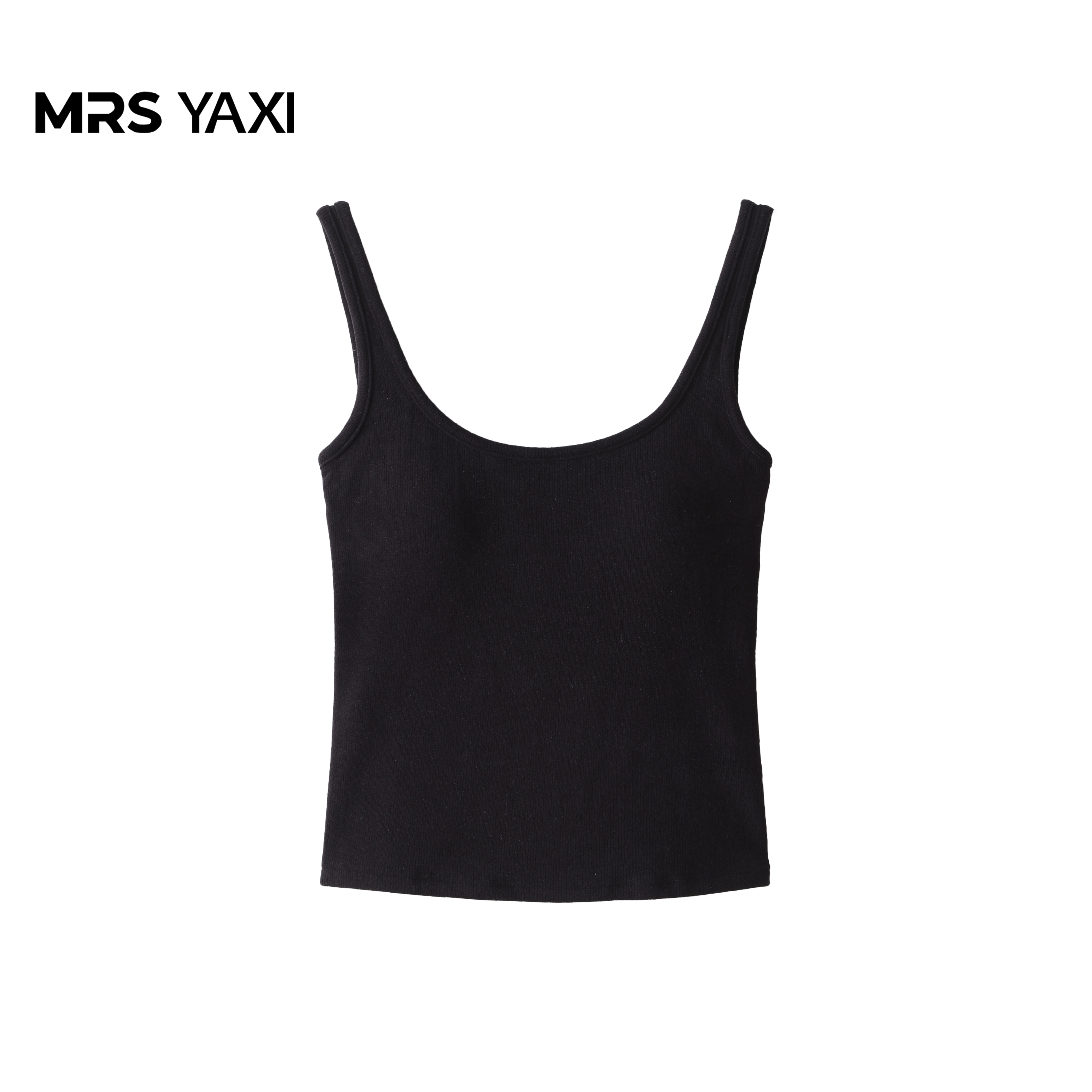 Mrsyaxi羊毛美背文胸一体上衣保暖加厚吊带背心YX5111901
