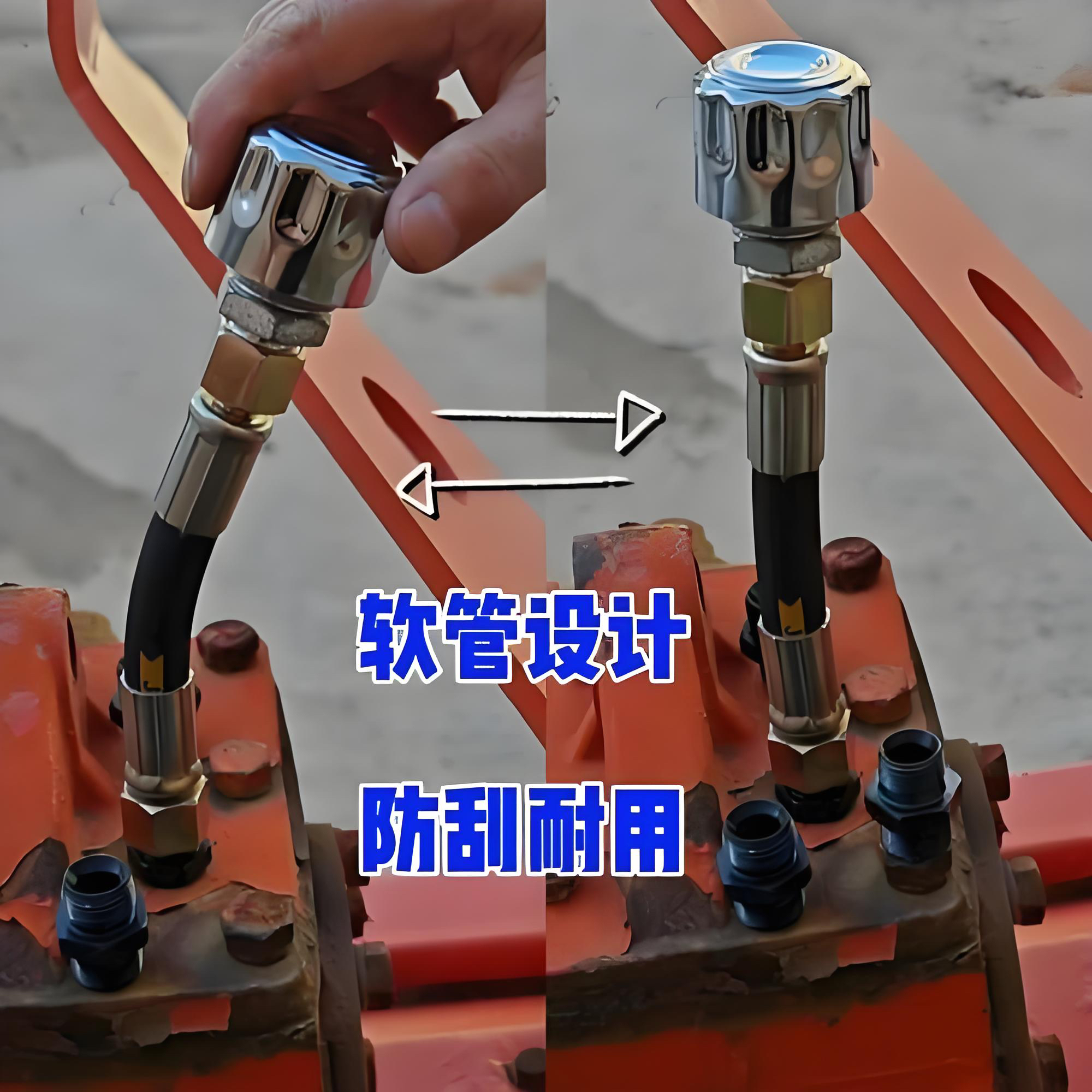 （新款）旋耕机变速箱农具软管排气阀耐用防水通用农用农用工具放气