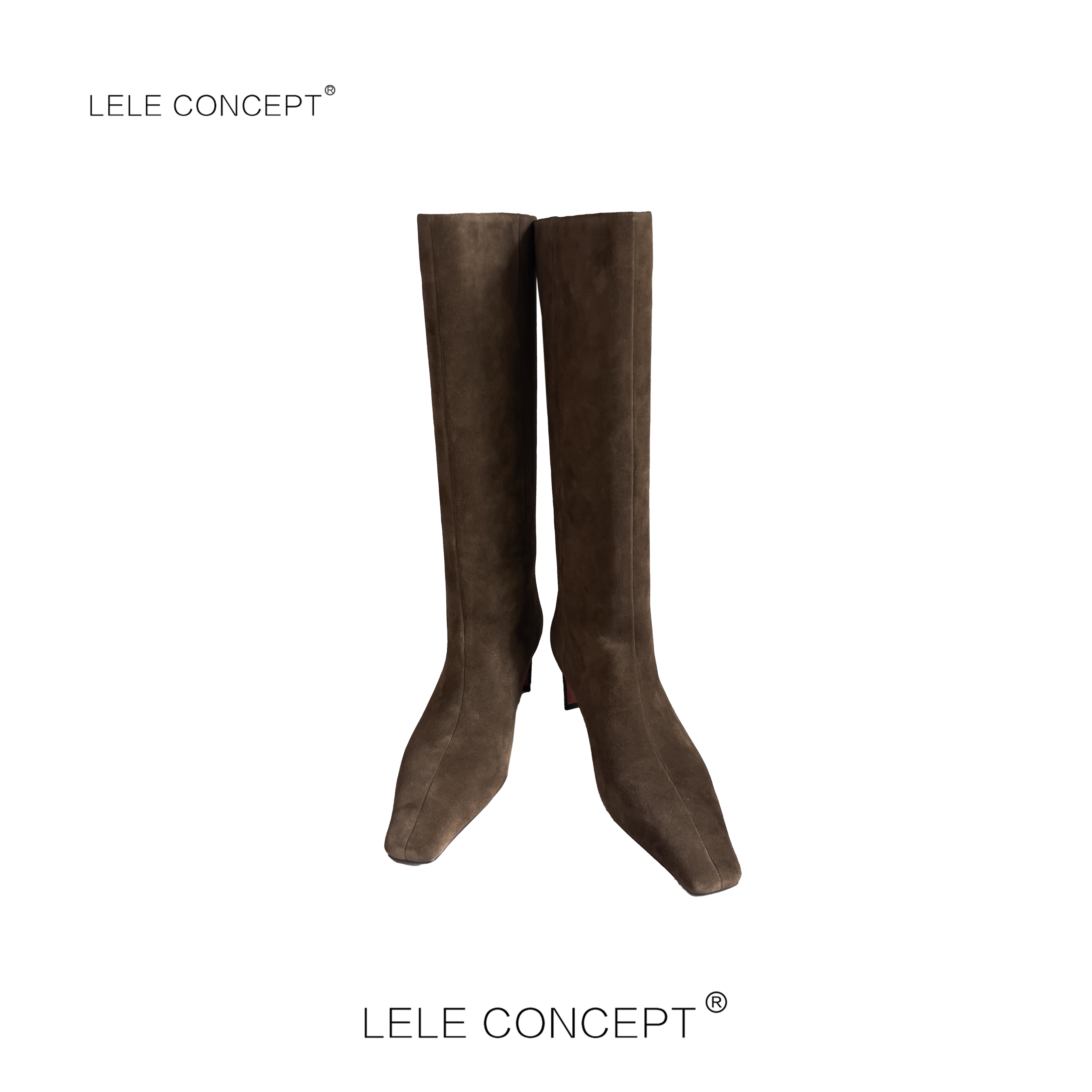 LELE CONCEPT | 时尚气质尖头细跟长靴UX25C0028W