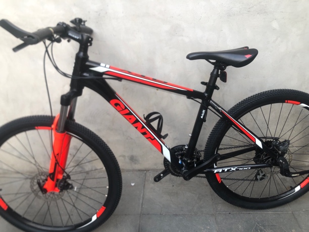 9新ATX700山地车S码车架 24速 铝合金车架 26轮组橙色美好