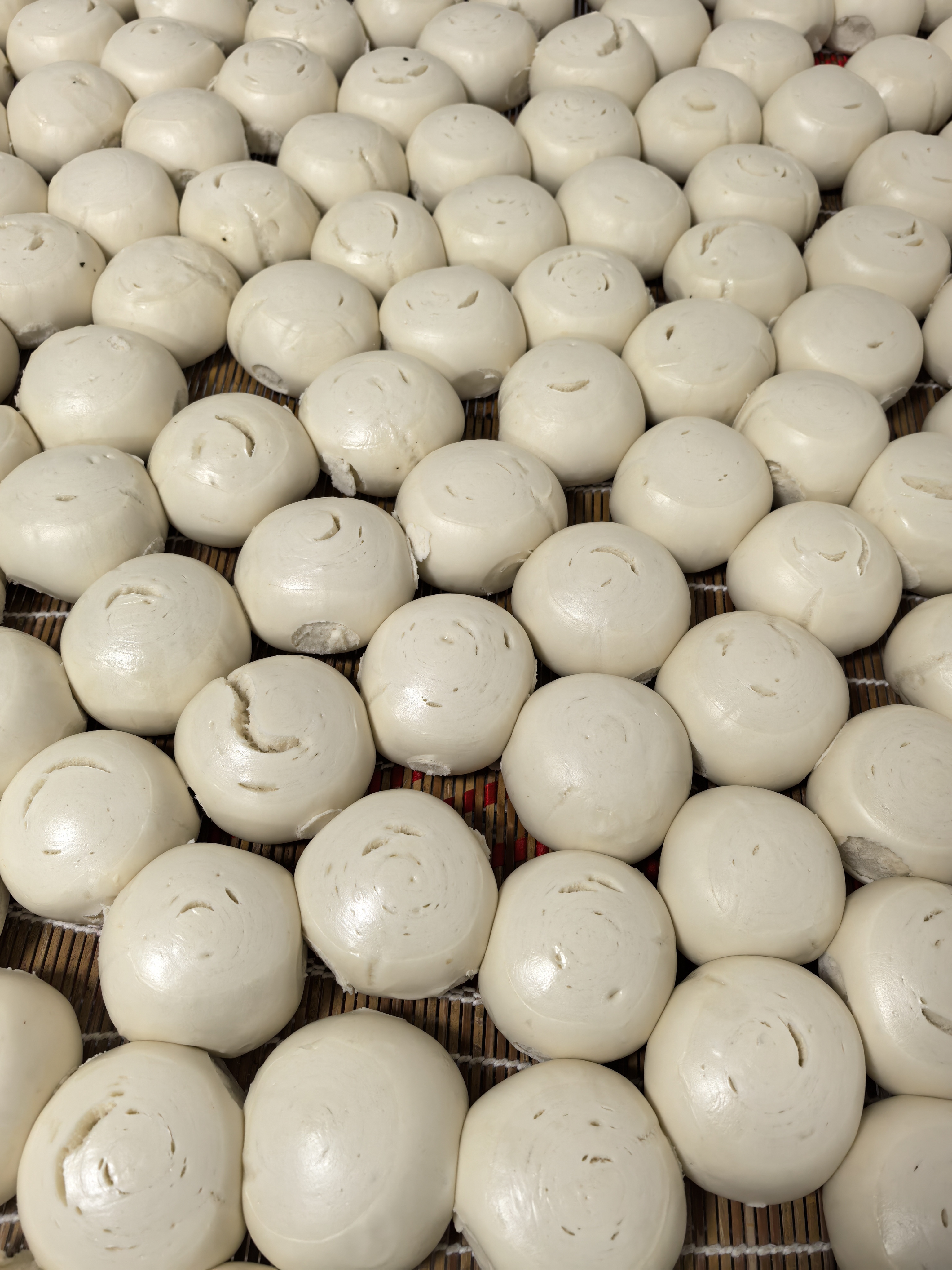 陕西传统农家手工老面馒头农家酵子发酵劲道有嚼劲