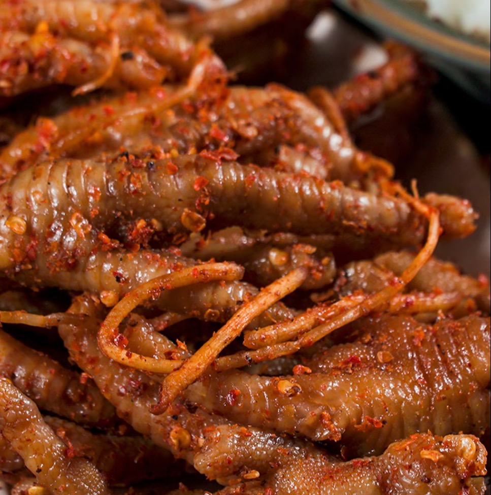 【淋大妈】云南佤味麻辣鸡脚（特色佤味）500克/瓶