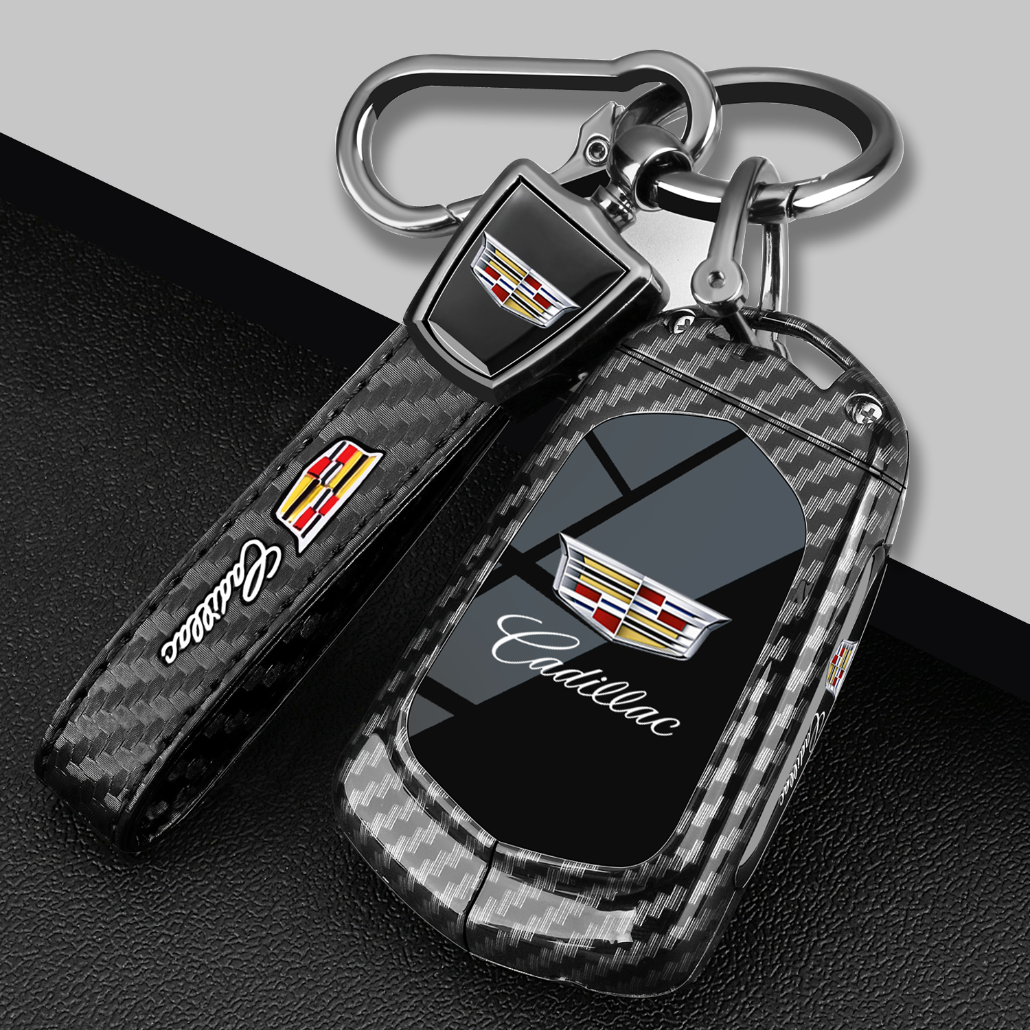 凯迪拉克XT5钥匙套XT6车XT4高级感老款XTS金属ATSL男CT5保护壳扣