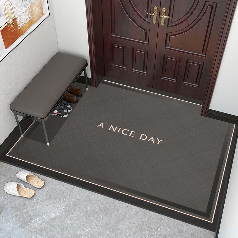 家用硅藻泥入户门地垫可擦洗地毯门口进门垫子防滑门脚垫卧室耐脏