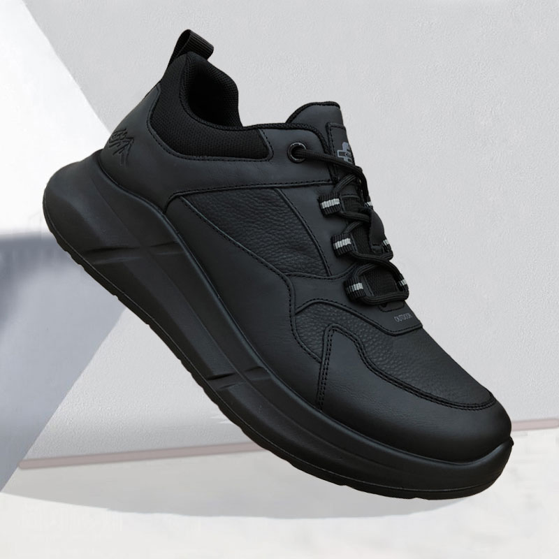 真皮男鞋秋冬季百搭软底户外休闲运动鞋高档头层牛皮透气商务男鞋