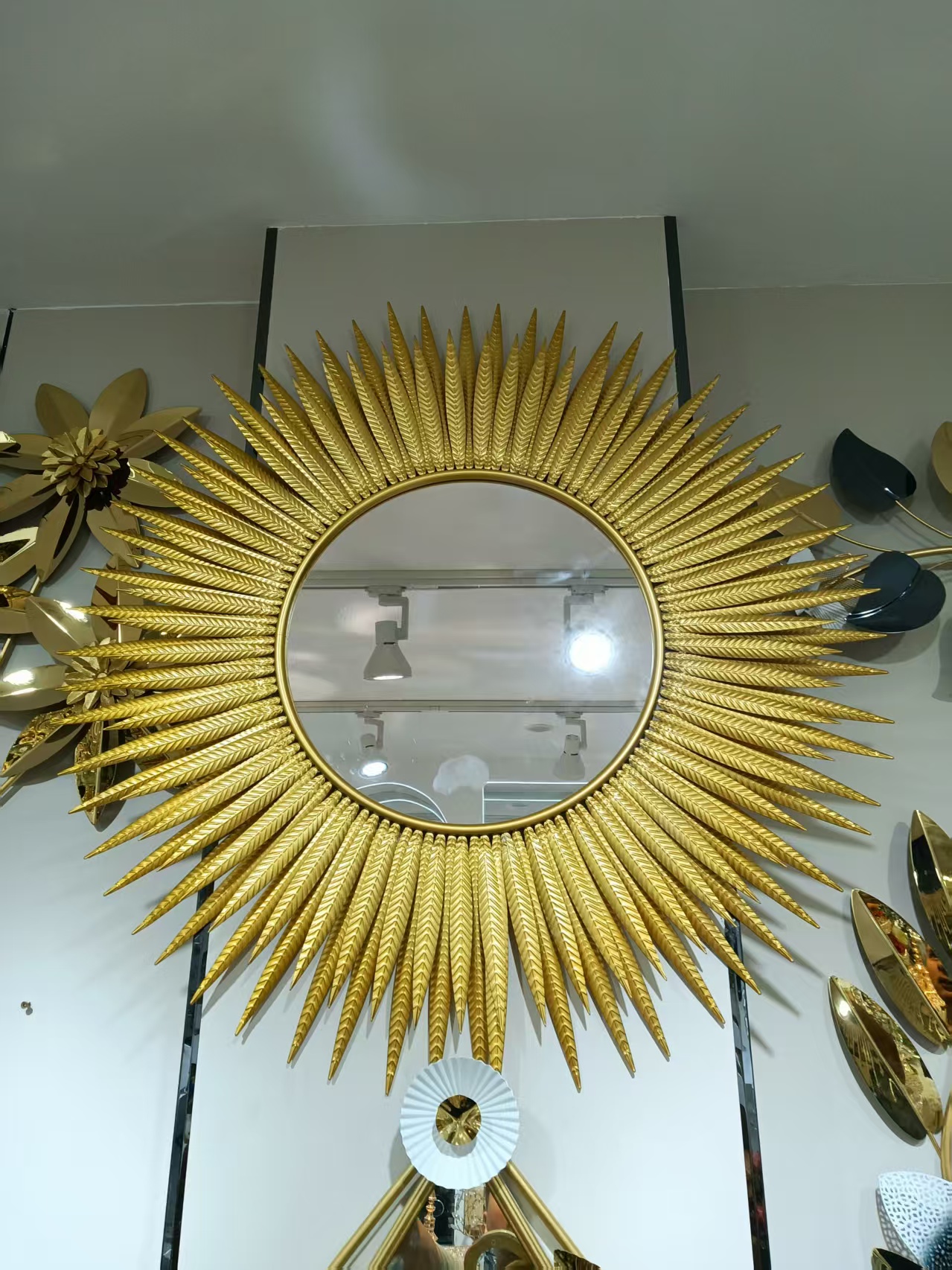 新疆包邮欧式轻奢沙发背景墙装饰品