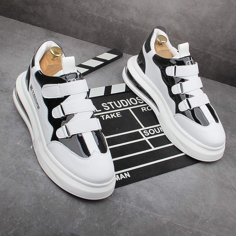 北圣伦内增高男鞋2026年新款潮运动鞋子气垫厚底小白鞋男潮流百搭