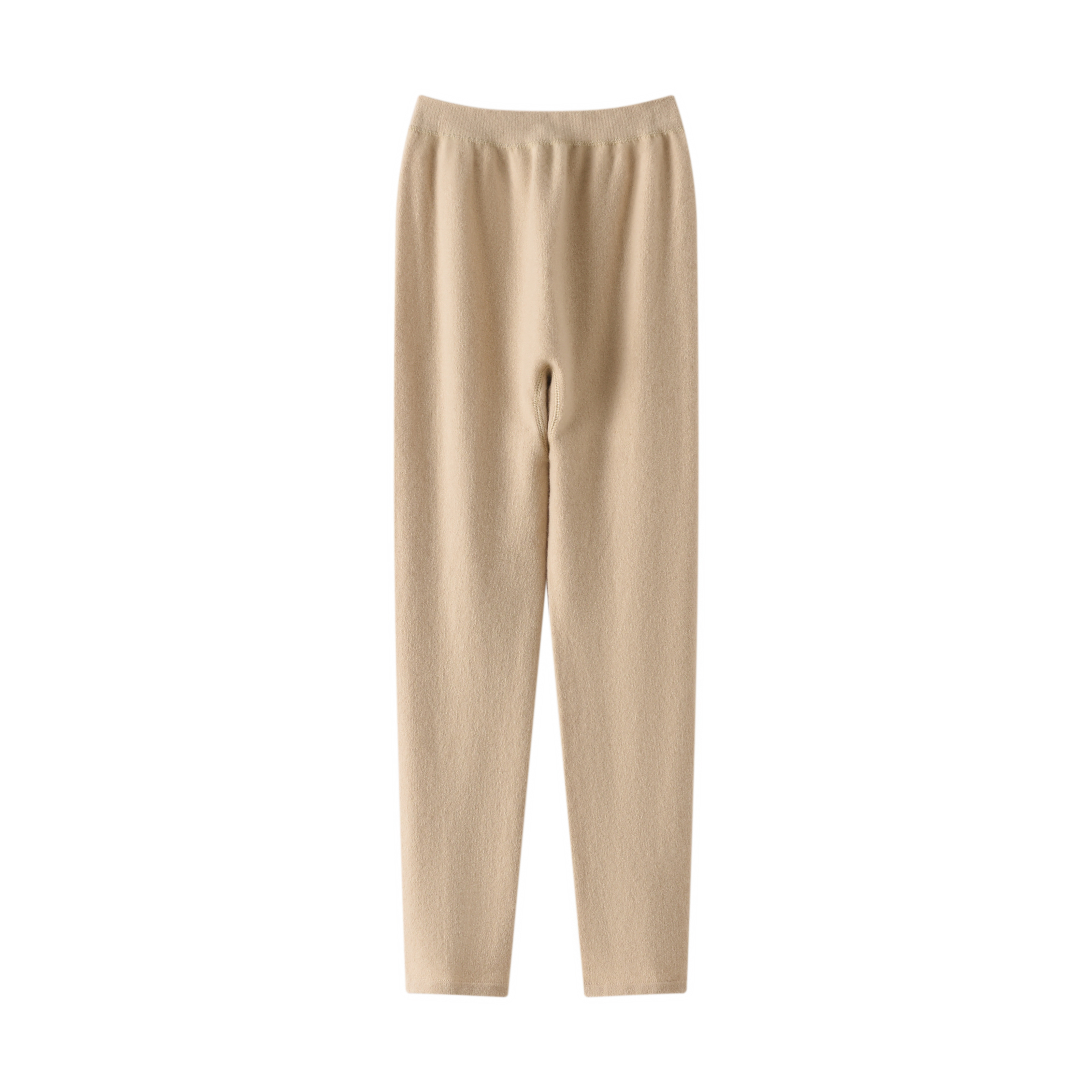 小山羊绒  纯山羊绒 女士黑色 保暖加厚 针织打底裤