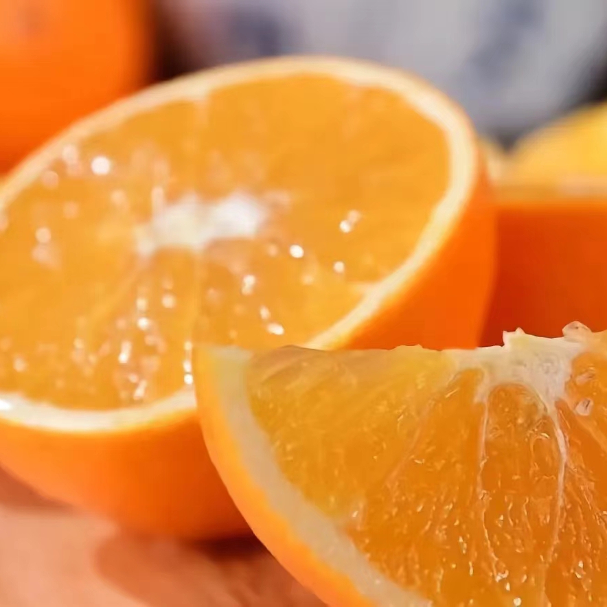 正宗赣南脐橙橙新鲜现摘水果果园直发无籽无核爆甜多汁