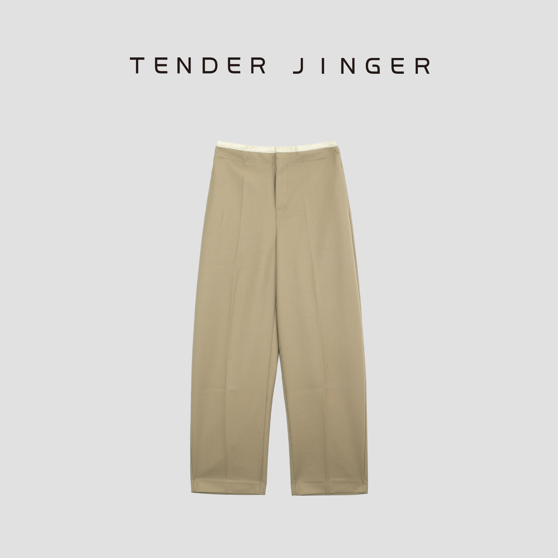 Tender Jinger【活动】显瘦宽松阔腿休闲裤T53YUA30553