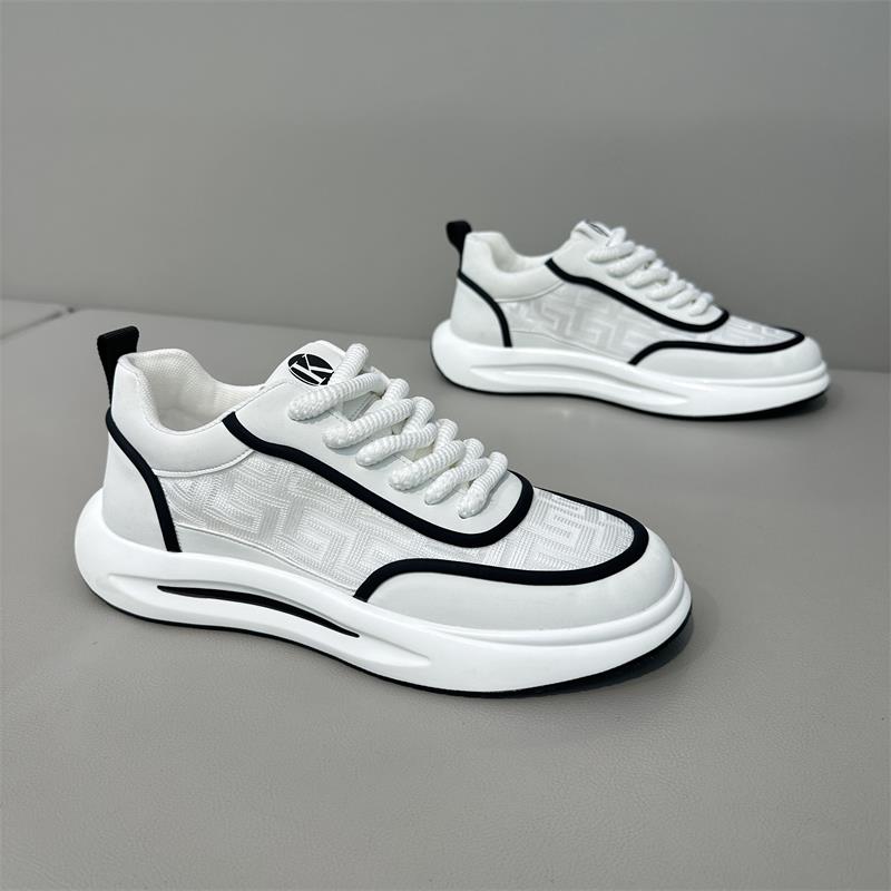 夏季新款轻奢简约舒适百搭时尚潮流透气防滑流行网面爆款阿甘鞋