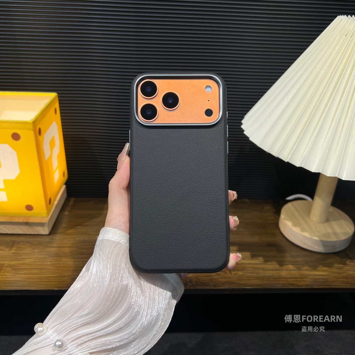 适用于苹果iPhone17promax手机壳17pro保护套超薄17素皮air磁吸款