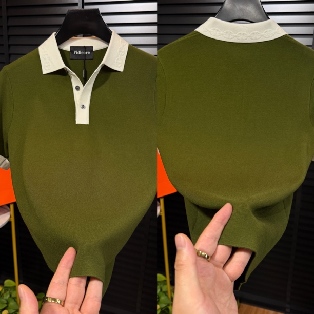 7382欧货针织翻领开衫定制小衫穿搭青春潮流时尚穿搭百搭款彩色