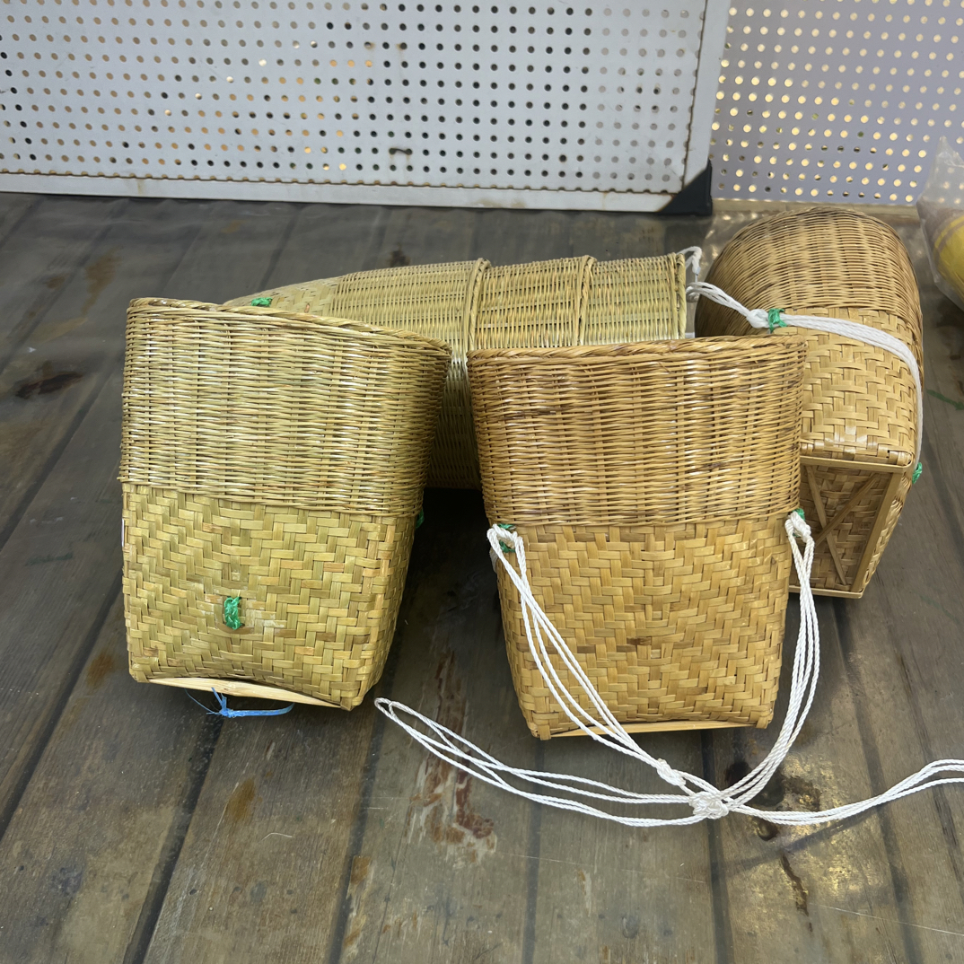 傣族小背箩竹编工艺