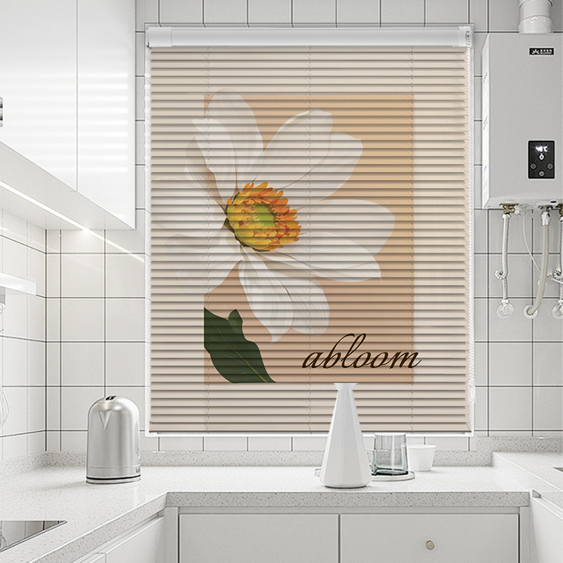 百叶窗帘最新款免打孔餐厅铝合金办公室厂家批发百叶窗帘免打孔