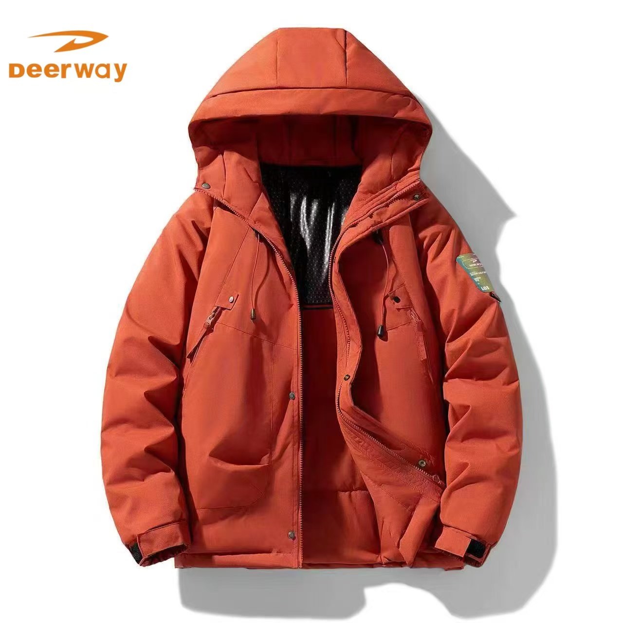 Deerway/德尔惠秋冬棉服男女同款加厚户外休闲日常保暖搭子