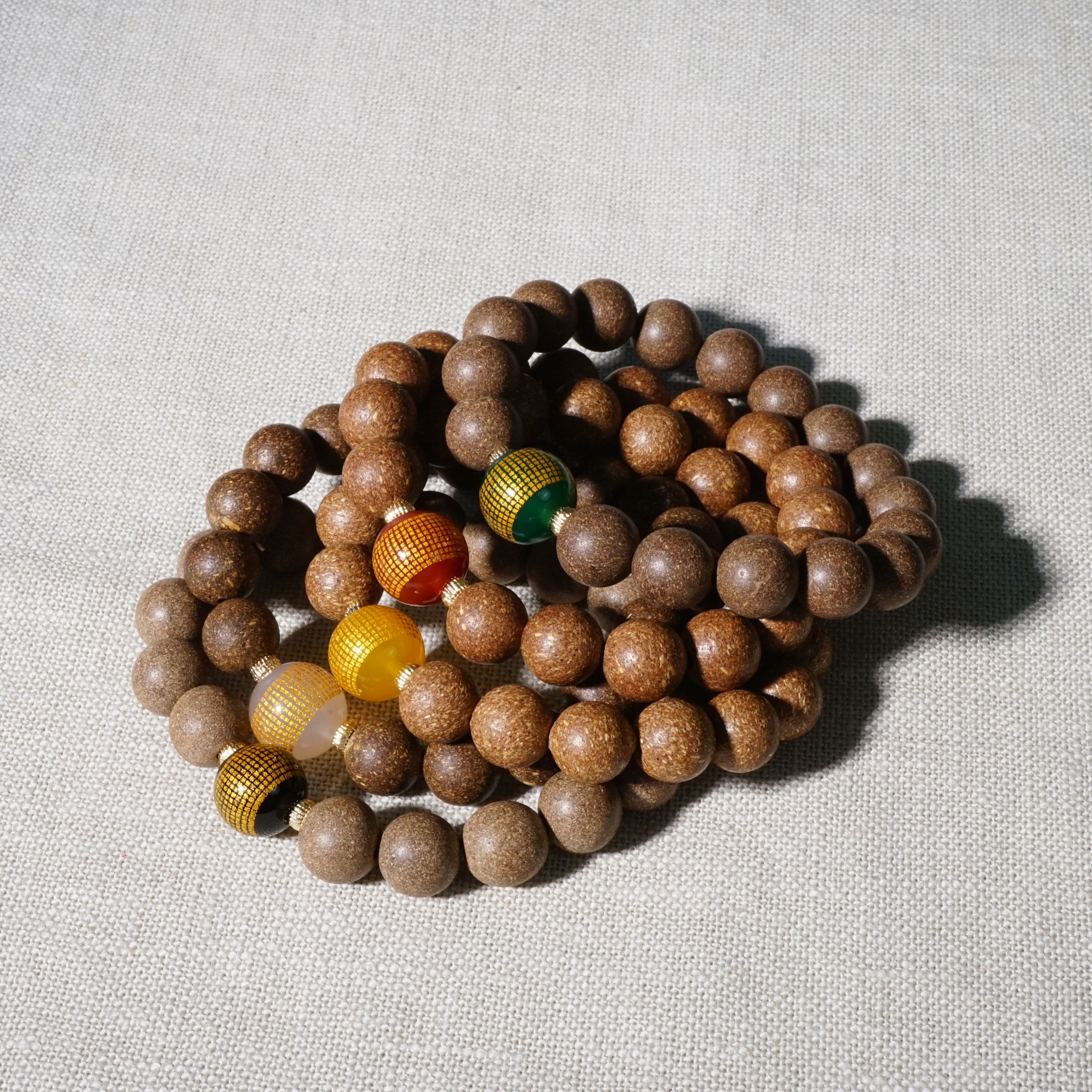 五行合香珠单圈手串 非遗手作草本合香珠健康古香香气