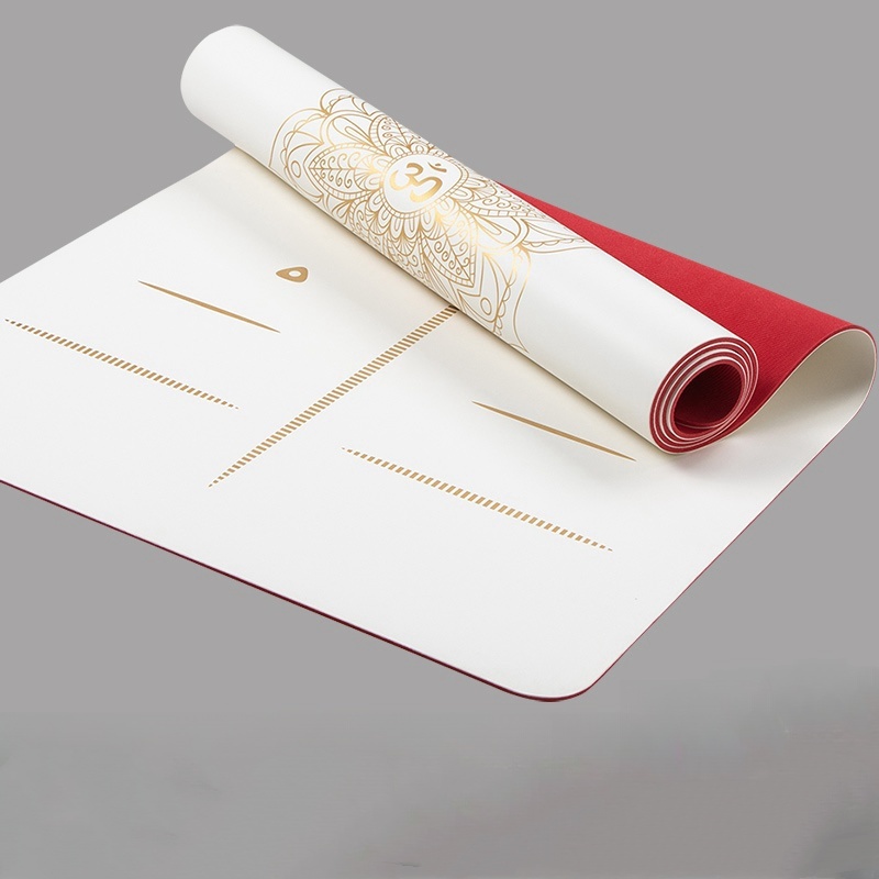 2025年君雅莱天然橡胶防滑专业初学者瑜伽垫健身家用白色土豪垫