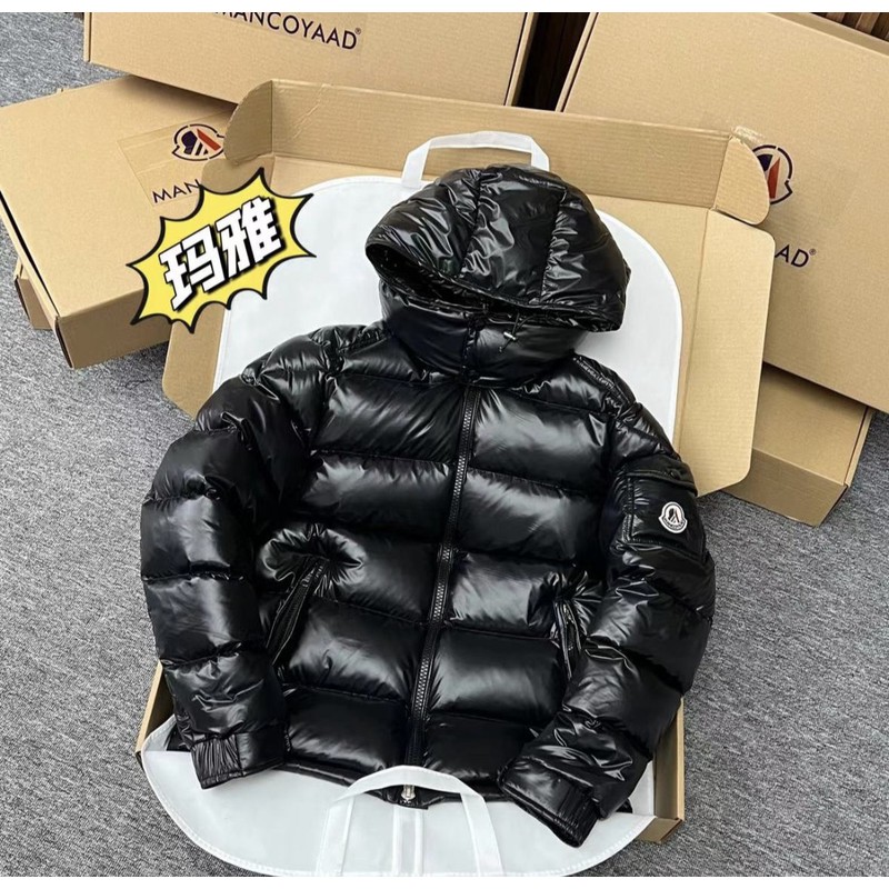 【香港BHAK&官方正品】加厚羽绒服男士短款2025年冬季新款亮面保暖