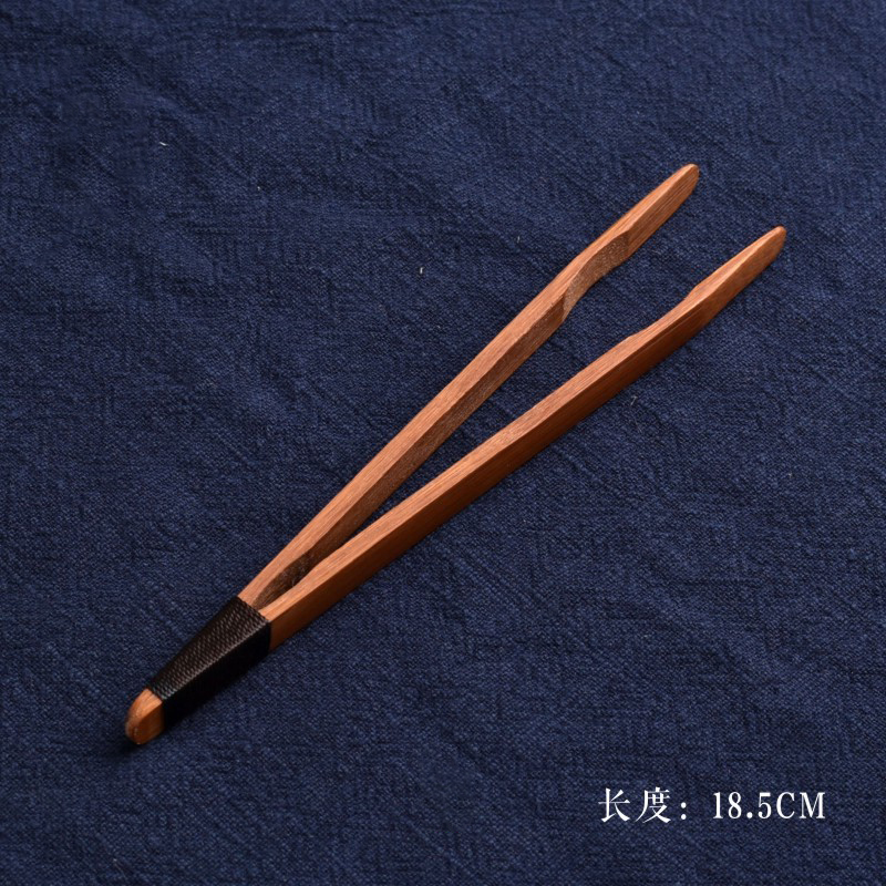 手工竹制茶夹 防烫竹子夹子 镊子茶叶夹子冲茶夹功夫茶具茶道零配