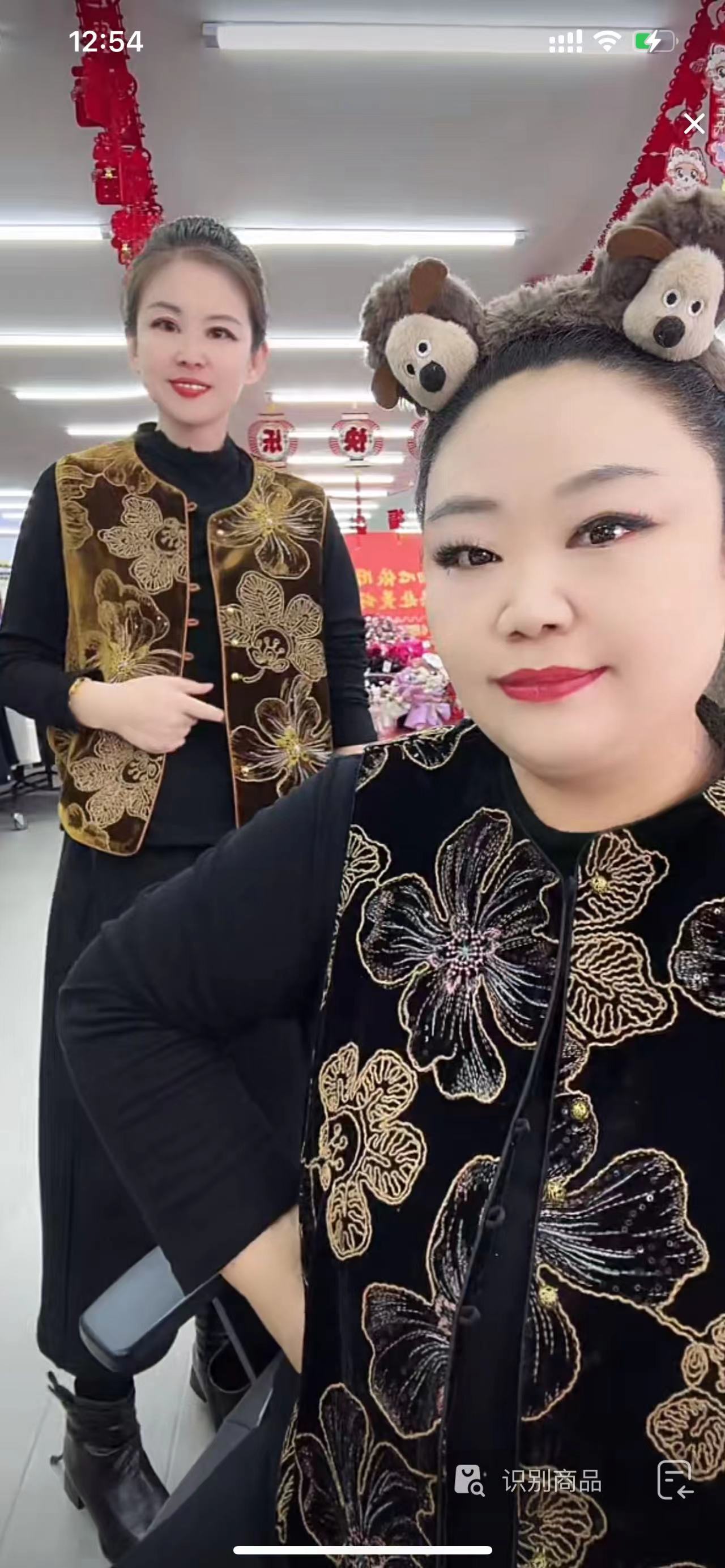 宽松型工字型款刺绣女常规款马夹提花潮流民族风8080-A748***