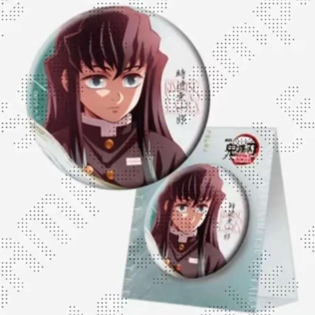 【肯拆那】鬼灭之刃电影院无限城第三期系列吧唧线稿小卡盲盒