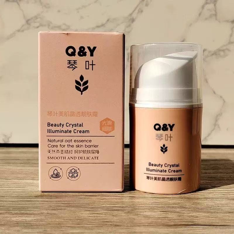 Q&Y 琴叶美肌晶透靓肤霜【发三瓶】