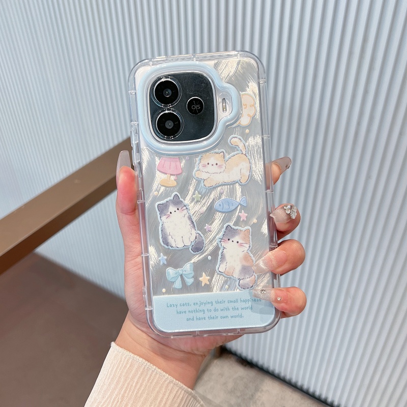 适用vivoiqooz9手机壳新款iqooz9turbo可爱鱼干猫咪turbo+防摔女