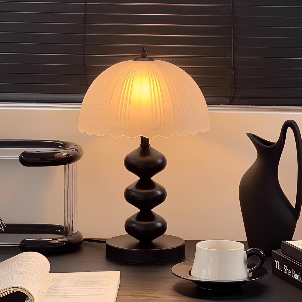 中古风床头台灯高级感卧室书房侘寂风床头灯氛围感葫芦小夜灯