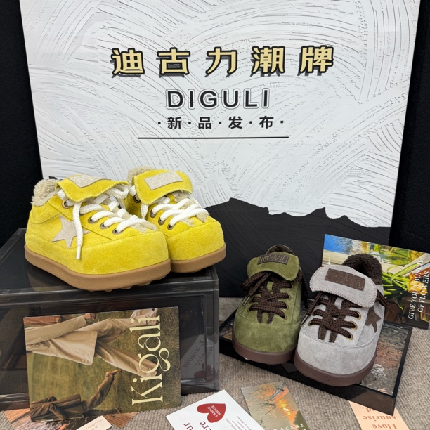 【迪古力】欧货大头复古可爱丑萌面包鞋卡皮巴拉雪地棉加厚女鞋舍