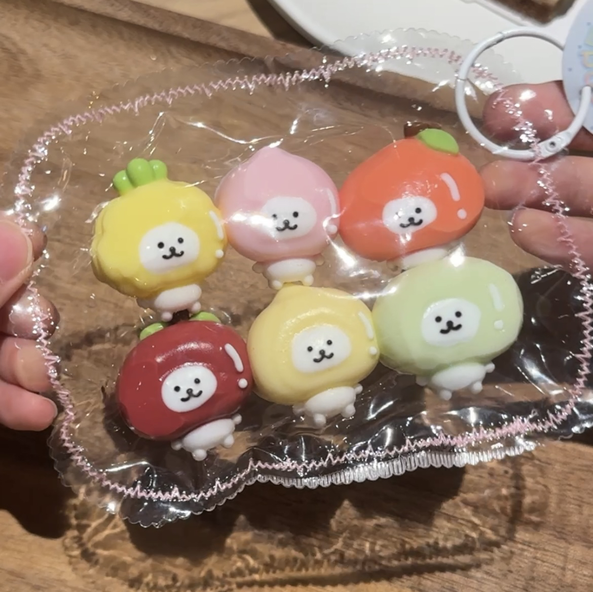 自嘲熊水果六连捏捏纯手工解压玩具【食品级硅胶捏捏】No退No换