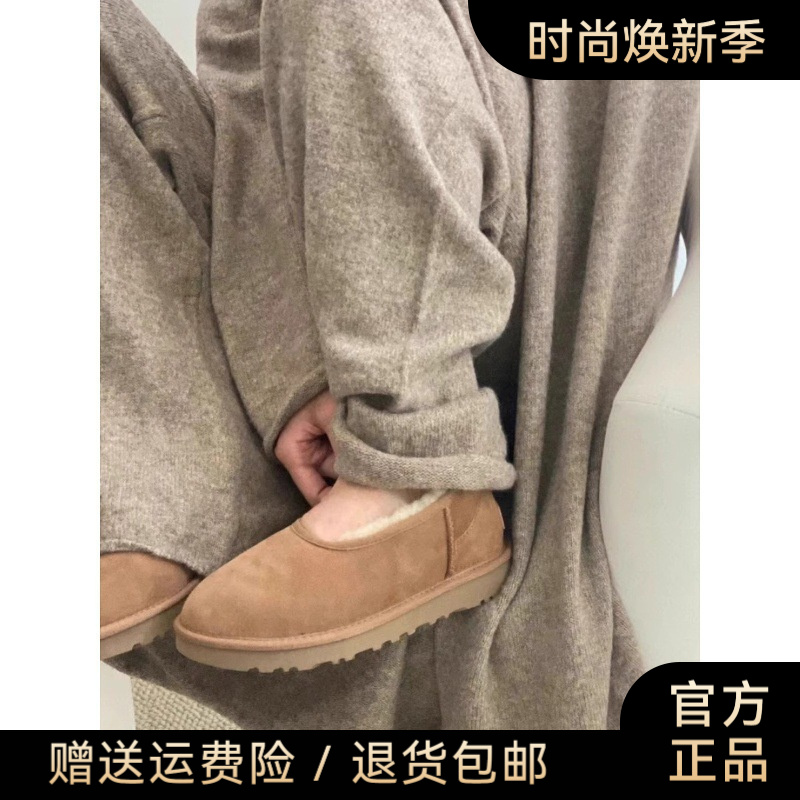 棉鞋加厚冬天爆款冬季保暖秋冬新款皮毛一体雪地靴女奶奶鞋一鞋鞋