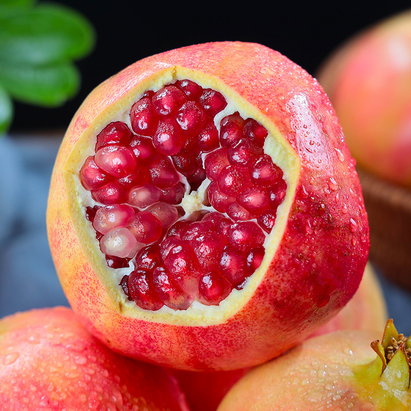 【阿子依】四川会理软籽石榴5斤单果300g+/6.5斤礼盒单果450g+