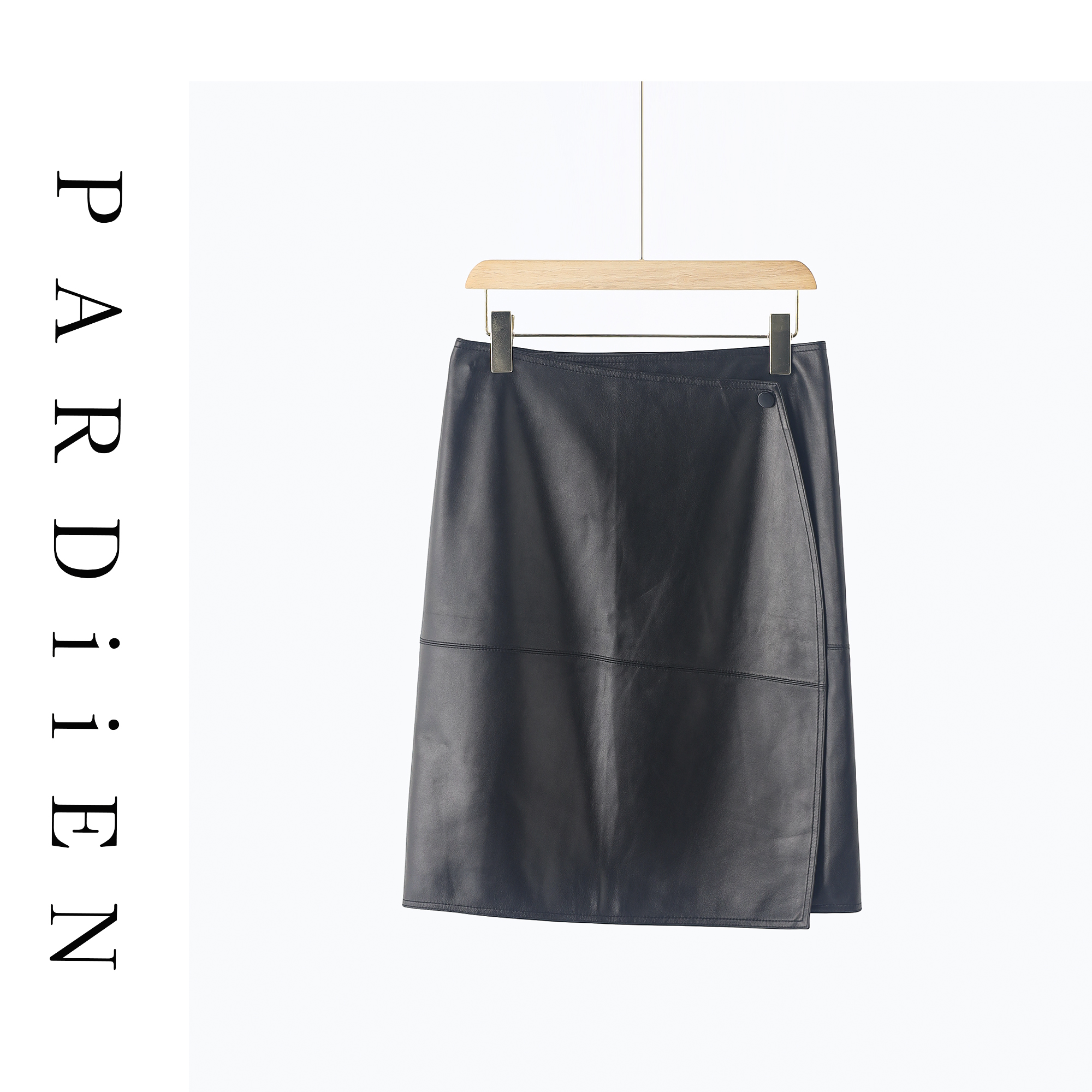 【北总严选】帕迪恩百搭闭绒皮裙半身裙25PD-LQ41078