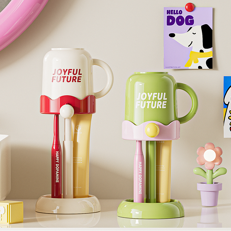 D学生宿舍刷牙杯子漱口杯住校生洗漱用品套装牙刷牙具牙缸学生