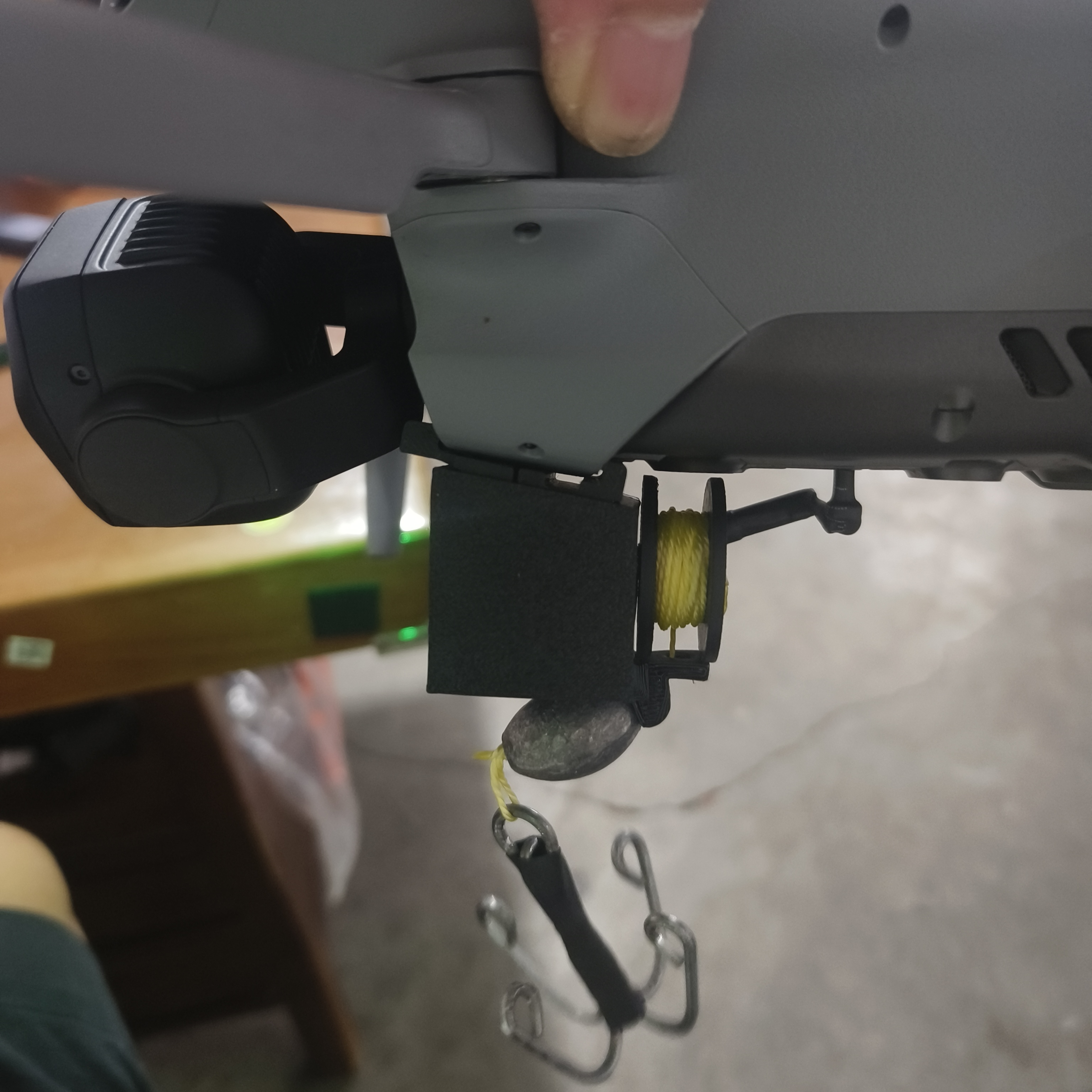 无人机空投绞盘（余生出品）远程救援神器 适用air3系列 y3 y4系列