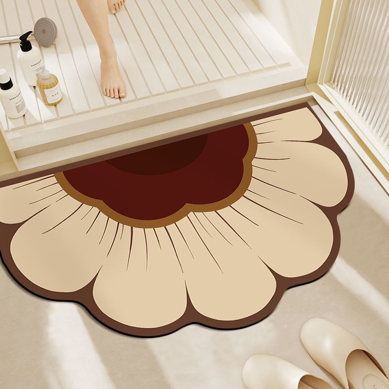 硅藻泥浴室软垫卫生间厕所门口脚垫子家用速干吸水防滑现代垫子