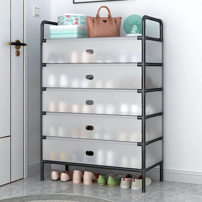 防尘鞋架子结实耐用简易多层家用大容量加厚出租屋鞋架子多层家用