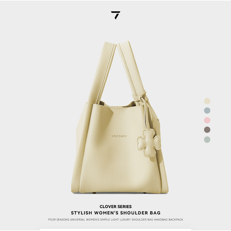 【万达撤柜】高端轻奢女士菜篮子韩版宽松显瘦气质字母包潮简约适用