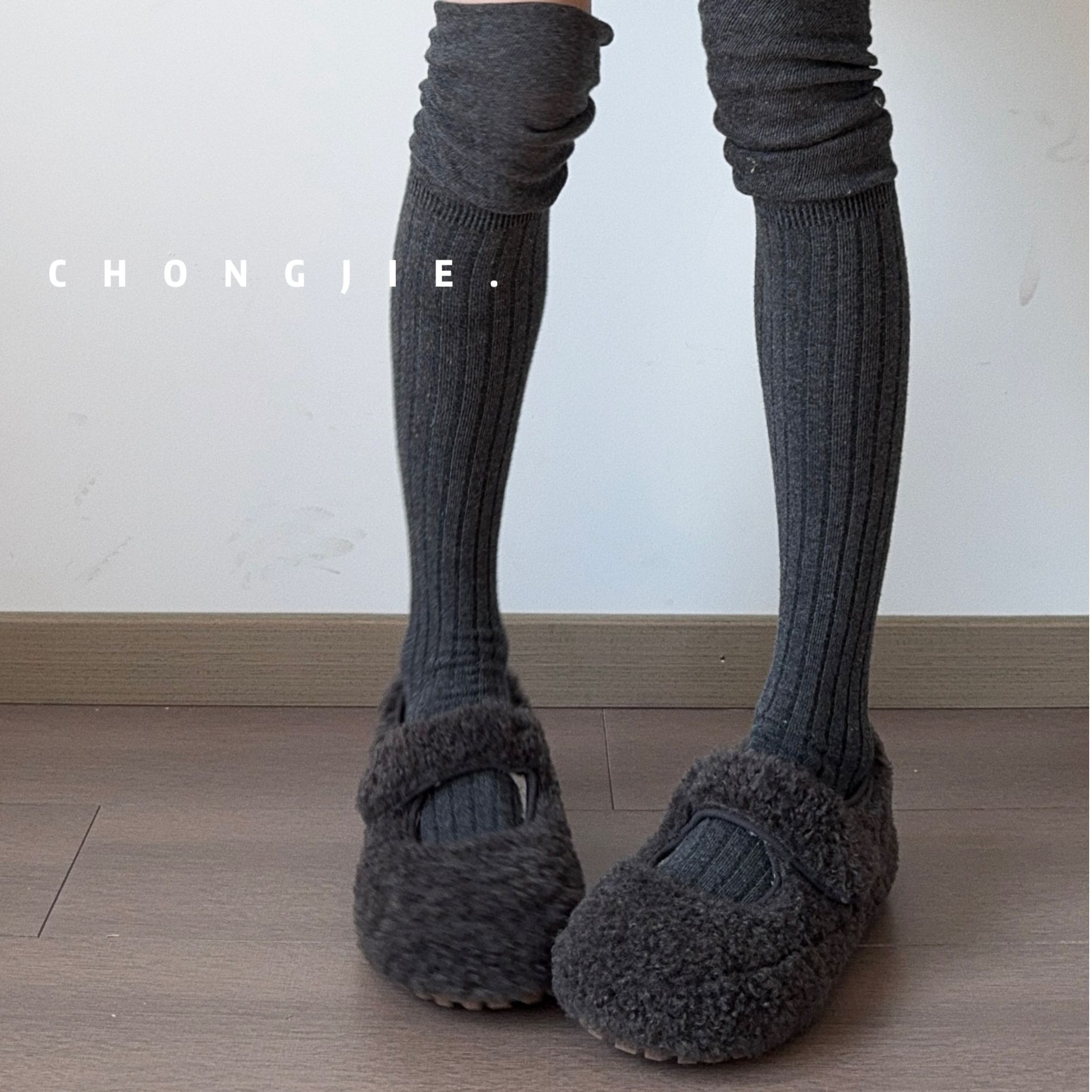 冬季百搭棉鞋女防滑学院风勃肯鞋子透气公主风保暖加绒加厚晚晚鞋