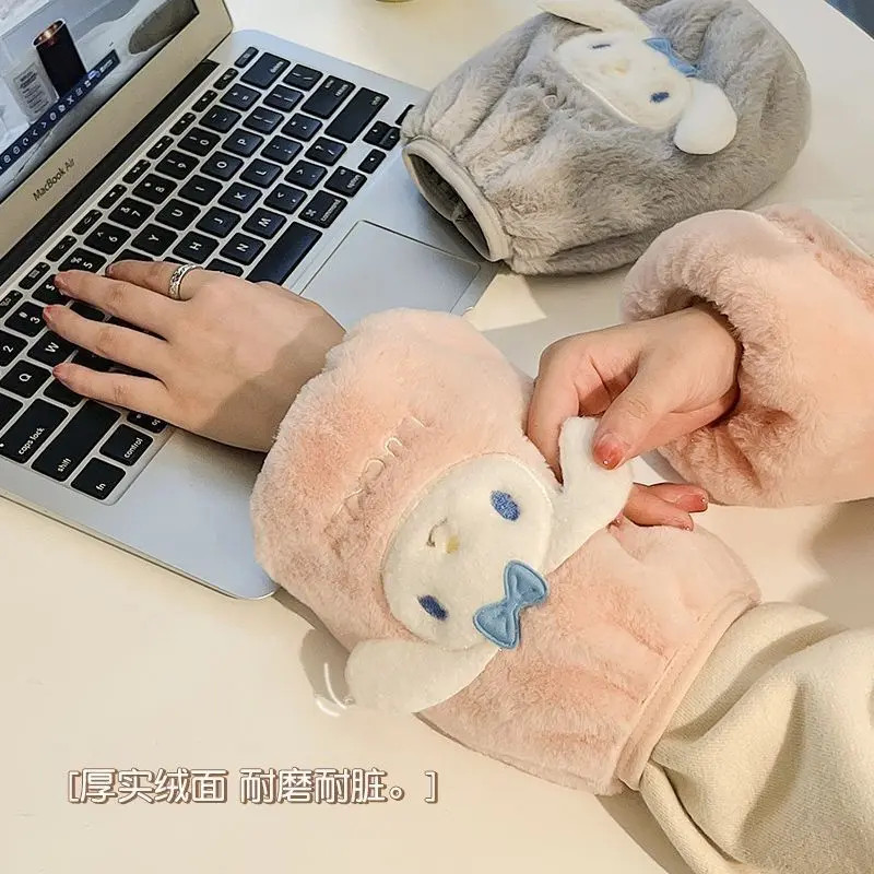 韩版袖套卡通款隔脏可爱秋冬季套袖儿童袖套保暖防脏学生短款护袖