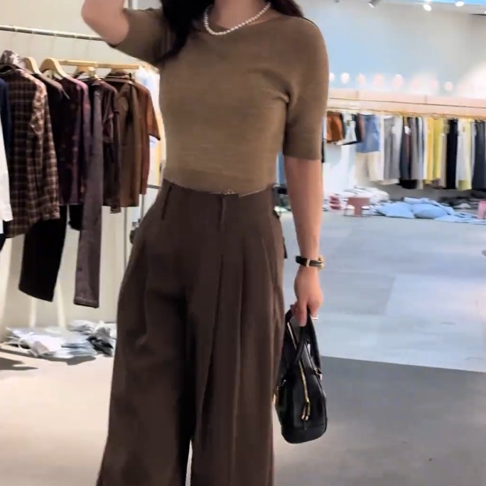 新款时尚洋气精品百搭女装Y1787