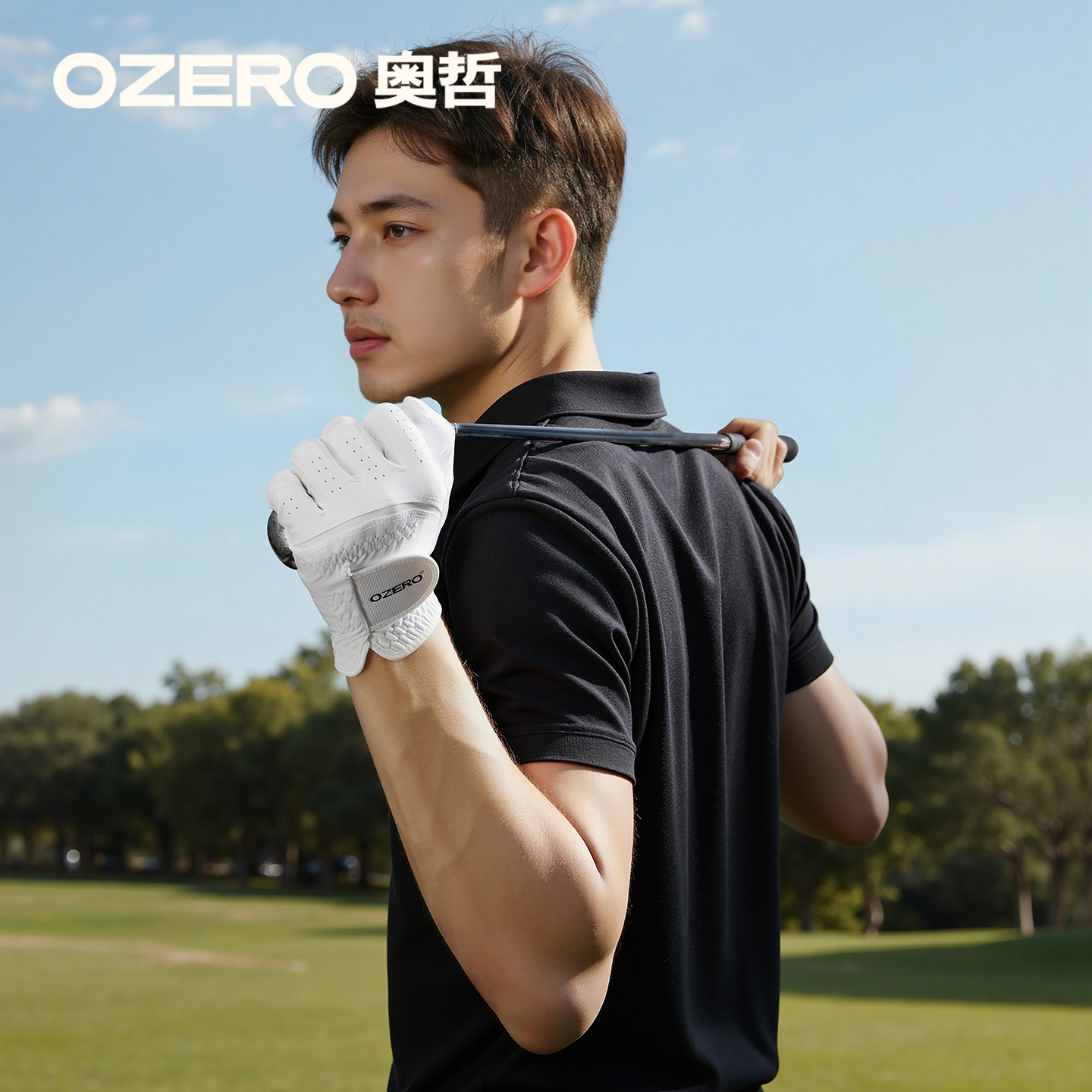 OZERO/奥哲高尔夫手套单只男女士防滑耐磨运动专业超纤透气左右手