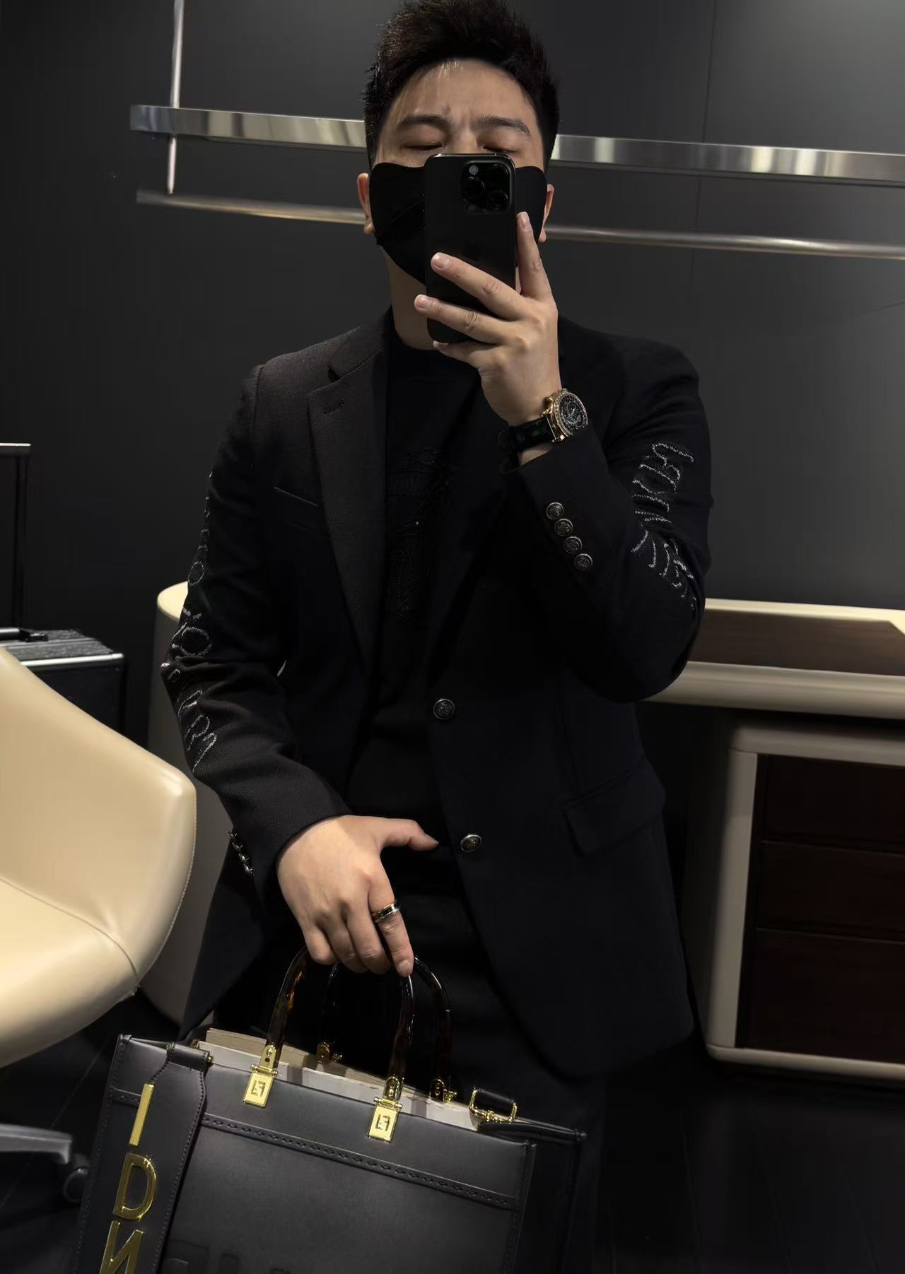 【马哥严选】2025欧货秋冬时尚休闲轻奢高端百搭男士羊毛西装潮流