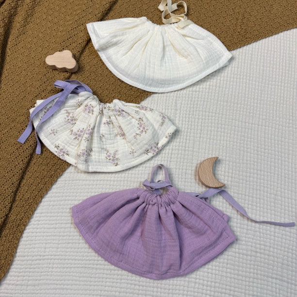 ins风纯棉纱布口水巾婴儿宝宝小清新柔软透气四季通用松紧系带