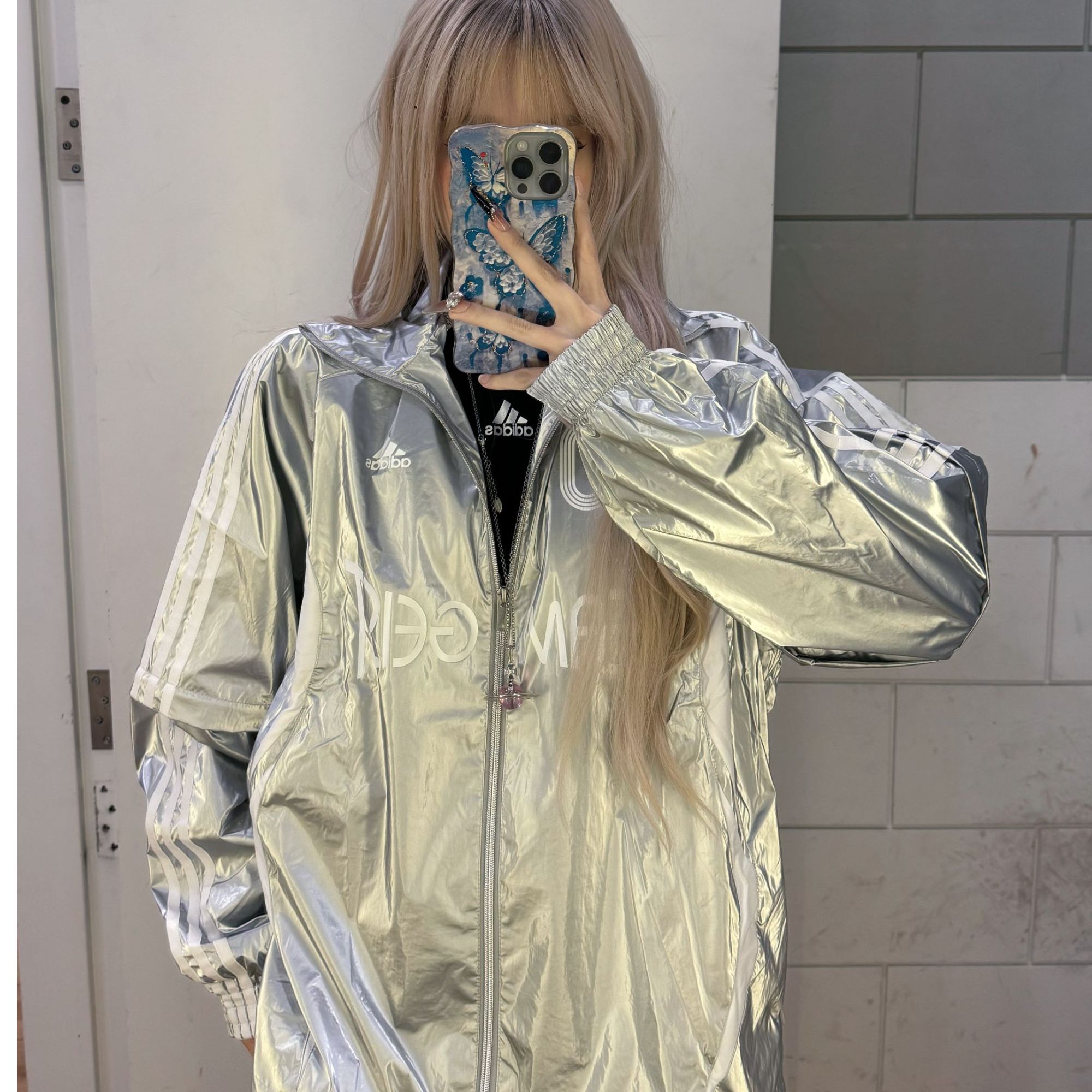 ADIDAS 阿迪达斯运动外套防晒百搭时尚男女同款外套KE9784